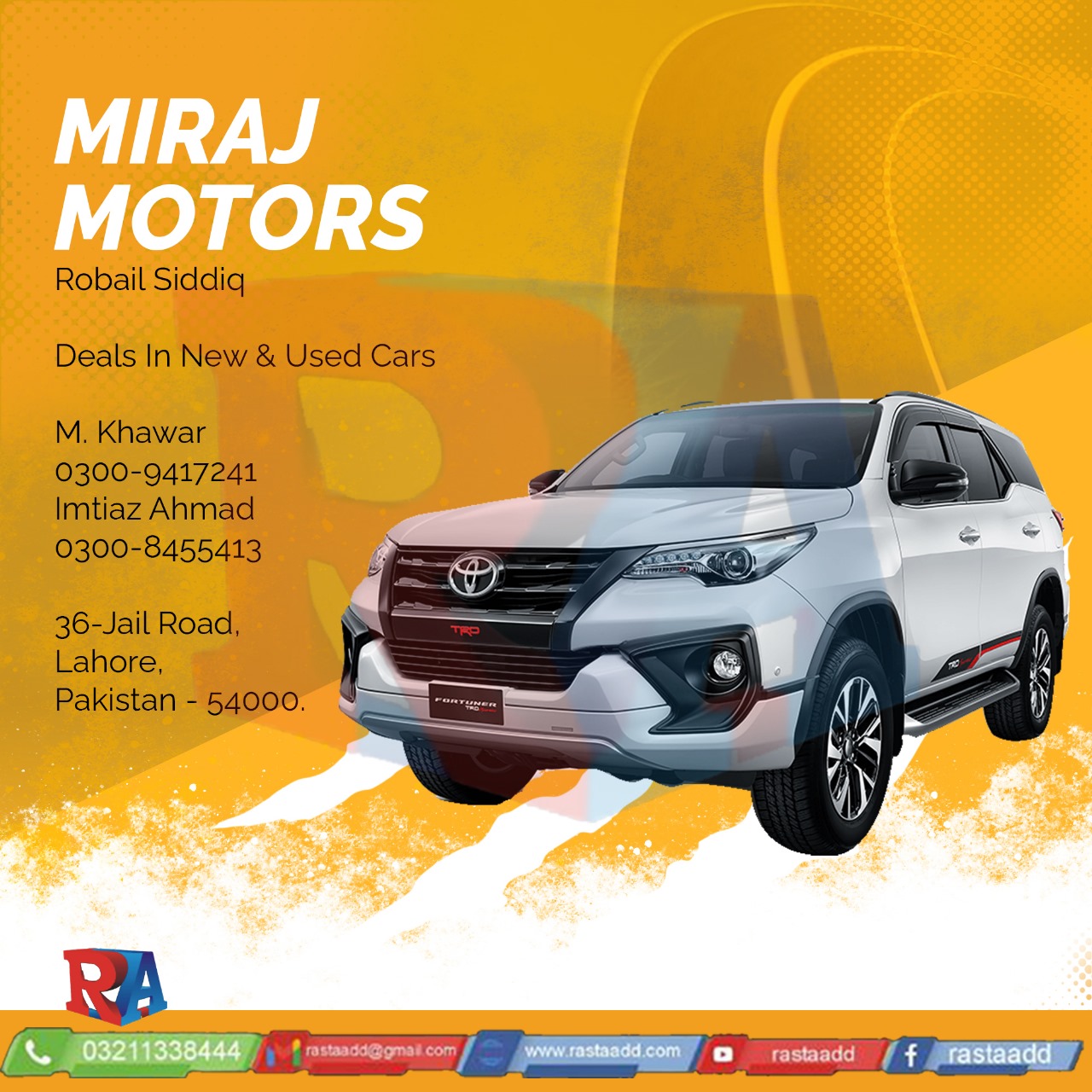 Miraj motors  Robail siddique